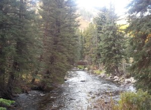 Gore Creek, Vail, Colorado, October 2014